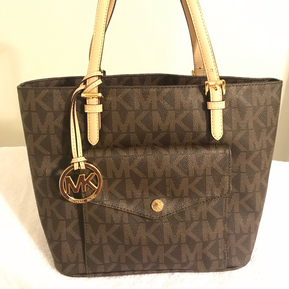 Michael Kors Logo Print Purse